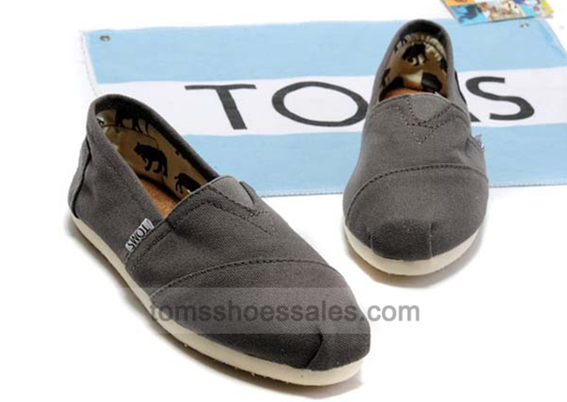 Womens Toms Classics Gray Shoes